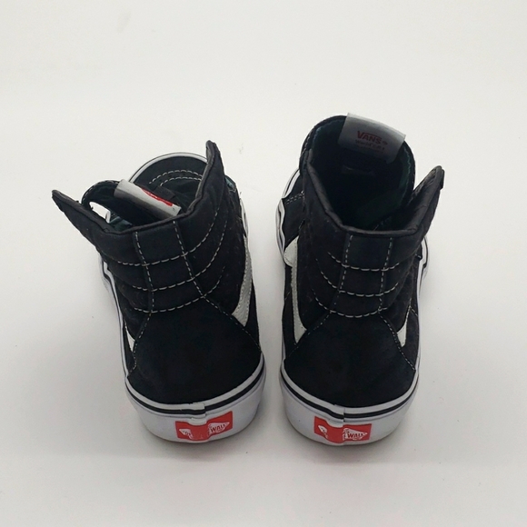 Woman VANS SNEAKERS SIZE 6 1/2 COLOR BLACK SUEDE THIS ITEM IS USED - Picture 3 of 8